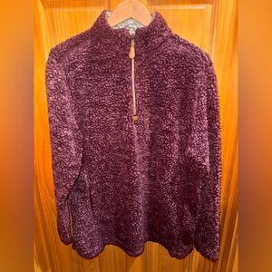 NORDIC FLEECE - quarter zip fleece - size large